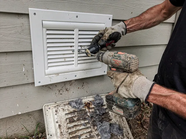 Dryer Vent Cover Replacement in Westchester