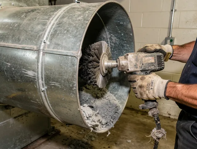 Industrial-grade dryer vent cleaning by Westchester Dryer Vent Cleaning in Westchester